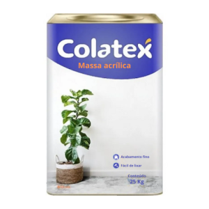 Massa acrílica 25kg colatex