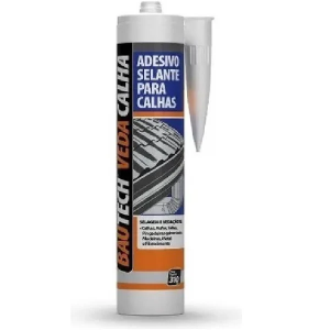 Veda calha cinza 380gr bautech