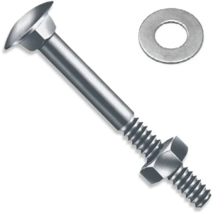 Parafuso francês 1/4 x 1 polido ciser