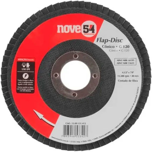 Disco flap 7” G120 nove54