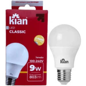 Lampada led 9w 3000k bulb Kian